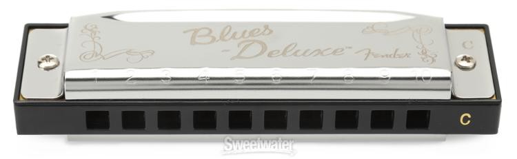 Fender Blues Deluxe Harmonica - 7-pack with Case