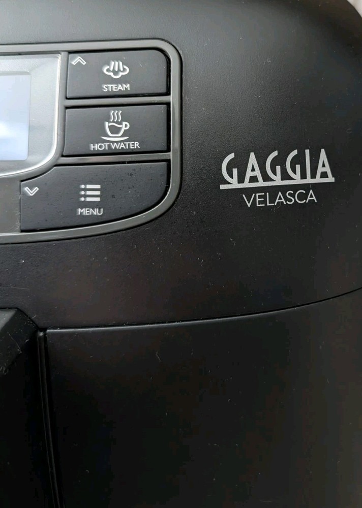 Gaggia Velasca Espresso Machine One-Touch Fully Automatic Grinder Milk Wand