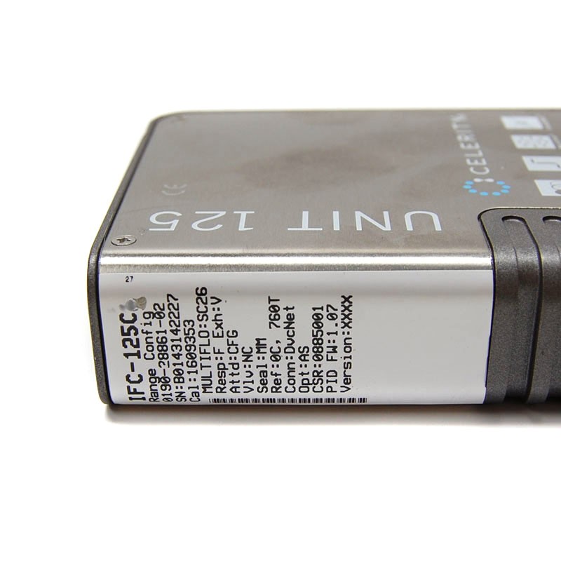 Celerity Unit IFC-125C Mass Flow Controller MFC (H2/5SLM) D-Net Digital C-Seal