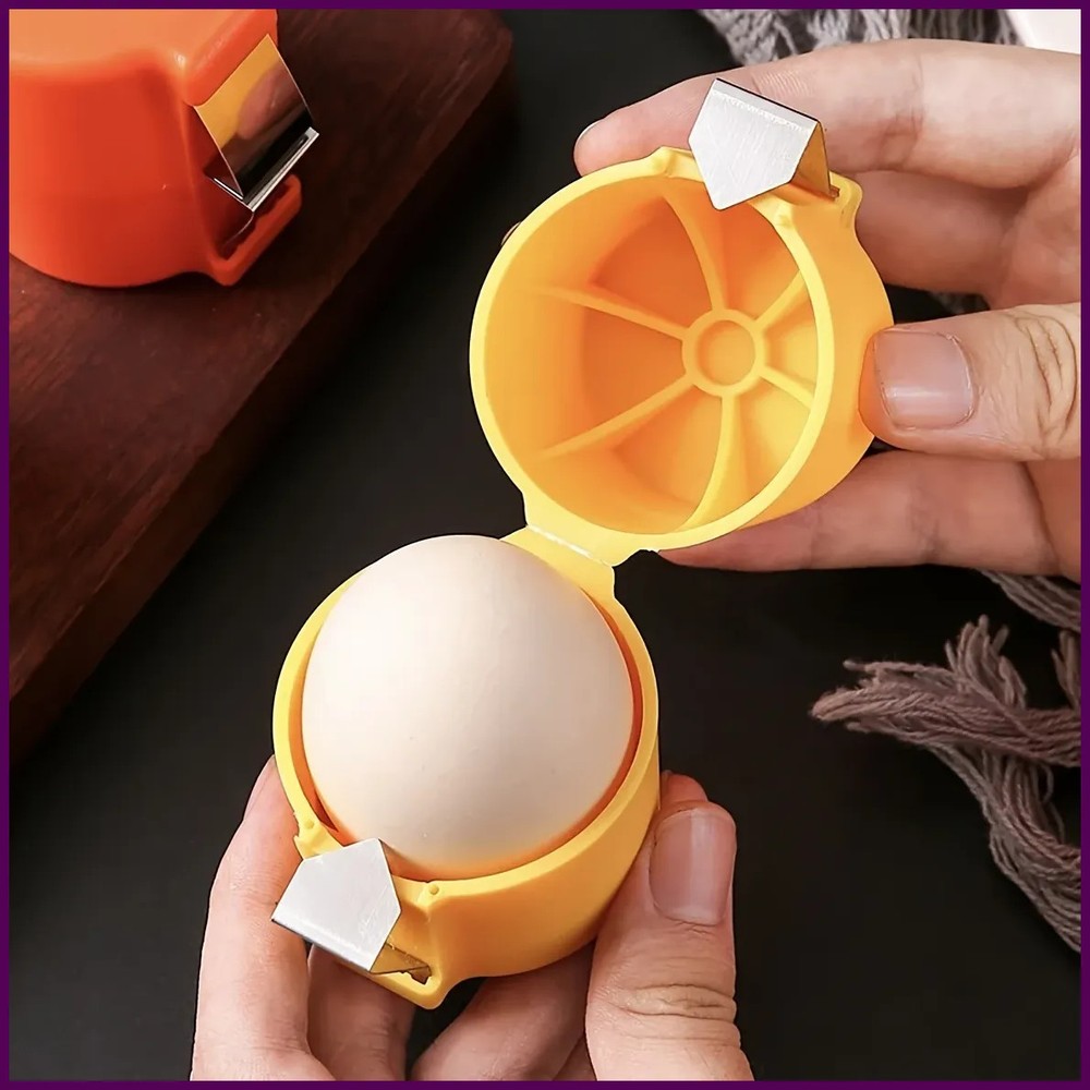 Portable Egg Opening Machine Quick Egg Beater Kitchen Egg Sheller