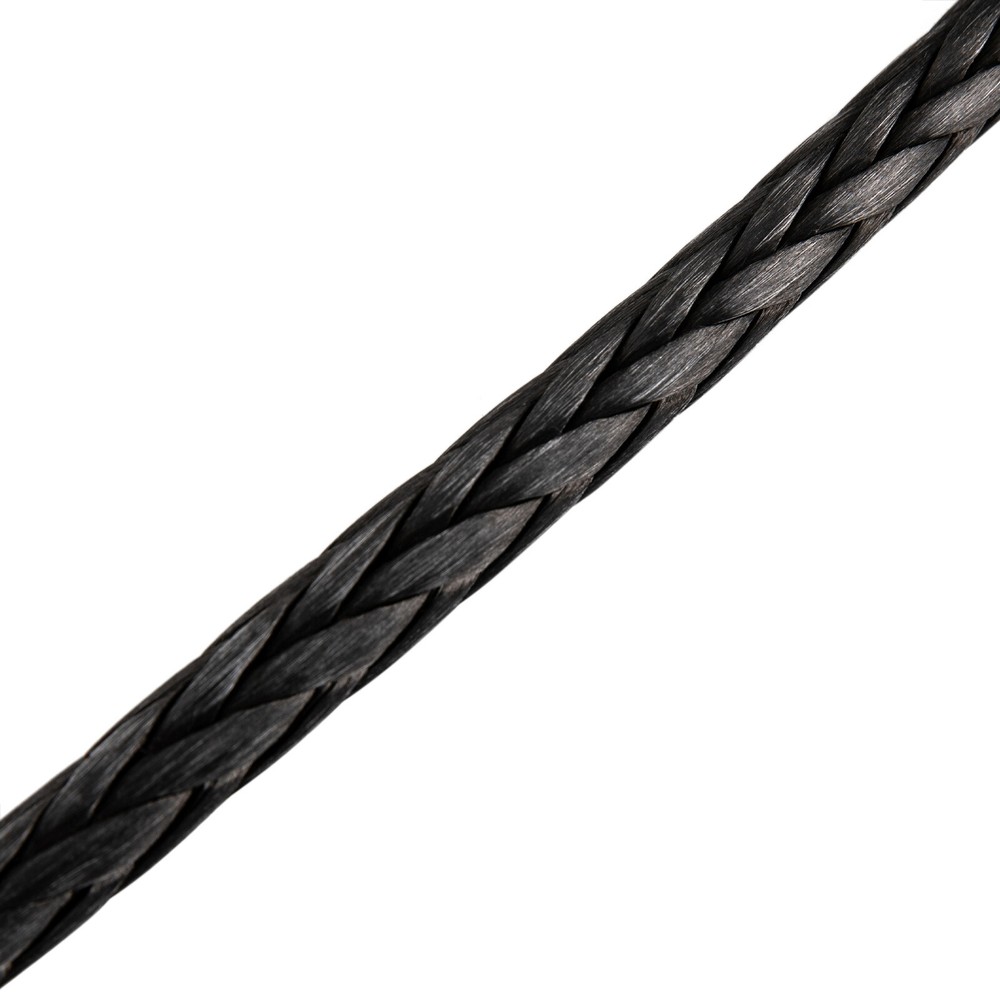 1/2"*92' Synthetic Winch Rope with Hook, Winch Cable w/Safety Pull Strap HOT