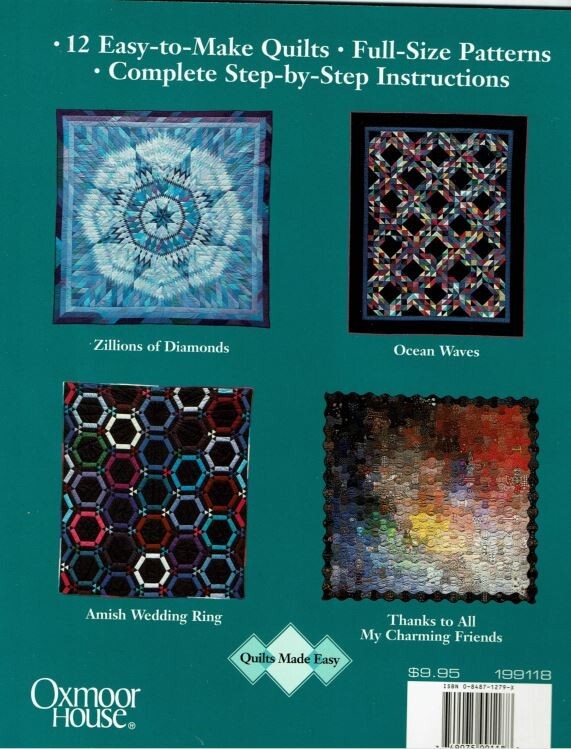 Patchwork Gems Quilts Made Easy Designs 12 Patterns Techniques 48 Pages
