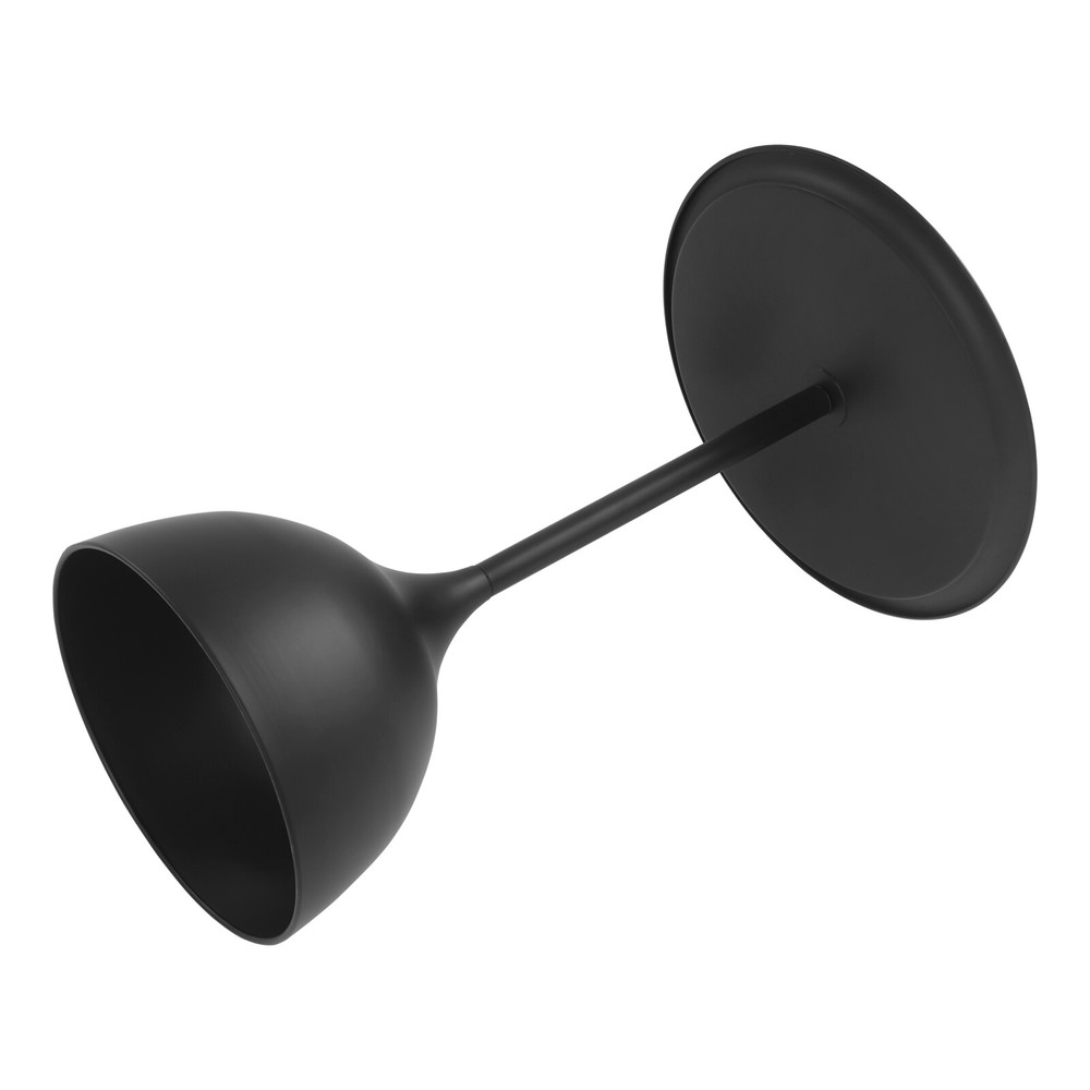 Modern Side End Table Round Side Table Freestanding Living Room Side Table Black