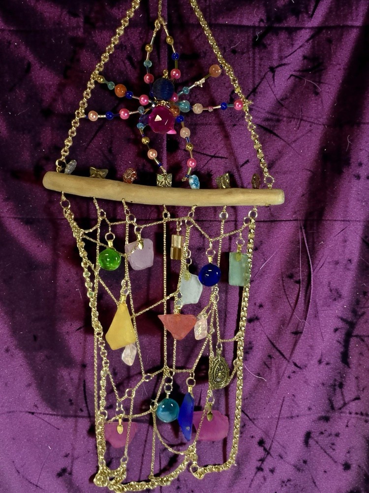Beaded Spider Suncatcher