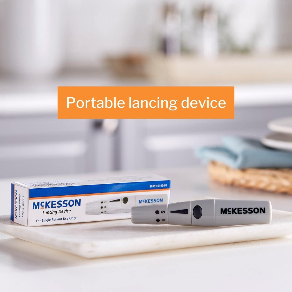 McKesson Lancing Device Needle - for Testing with Multiple...