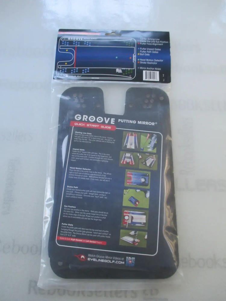 EyeLine Golf Putting Alignment Mirror, Portable Practice Putting Trainer Aid, ..