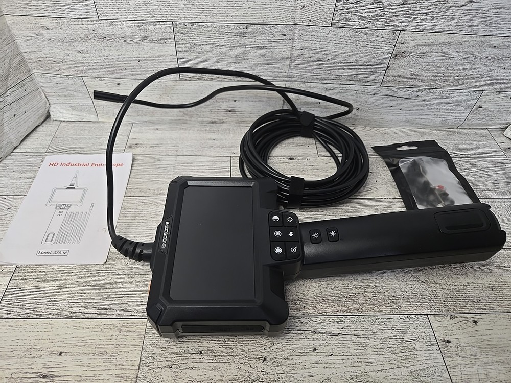 Endoscope camera with light and 30 foot Cable