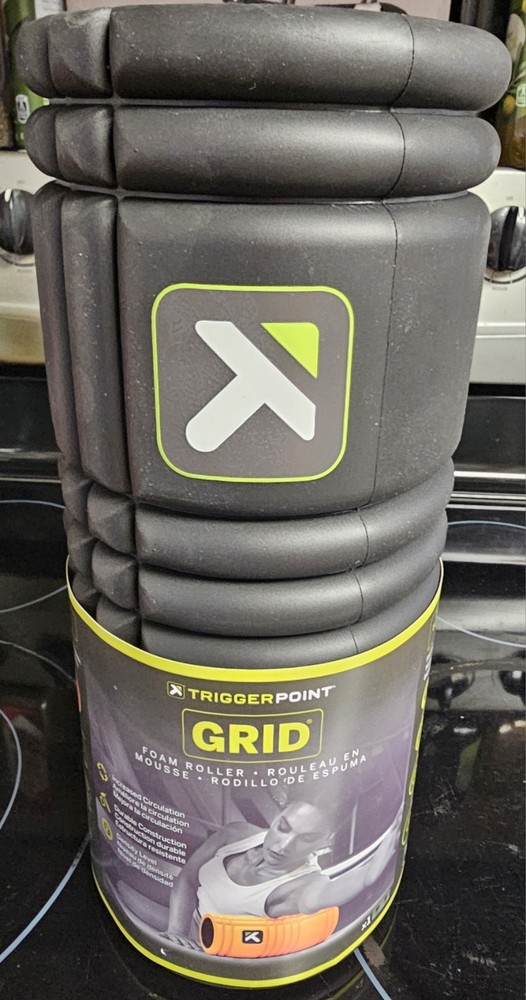 Trigger Point Performance GRID Foam Roller Black Massage Grid Hard Durable