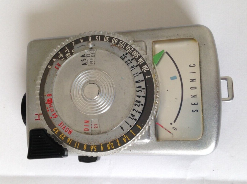SEKONIC MICRO LEADER Light Meter Untested Vintage
