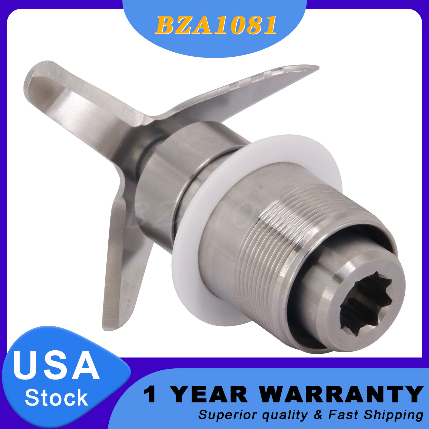 Replacement 502977 Blender Blade for Waring CB6 CB10 CB15 Cutting Blade Assembly