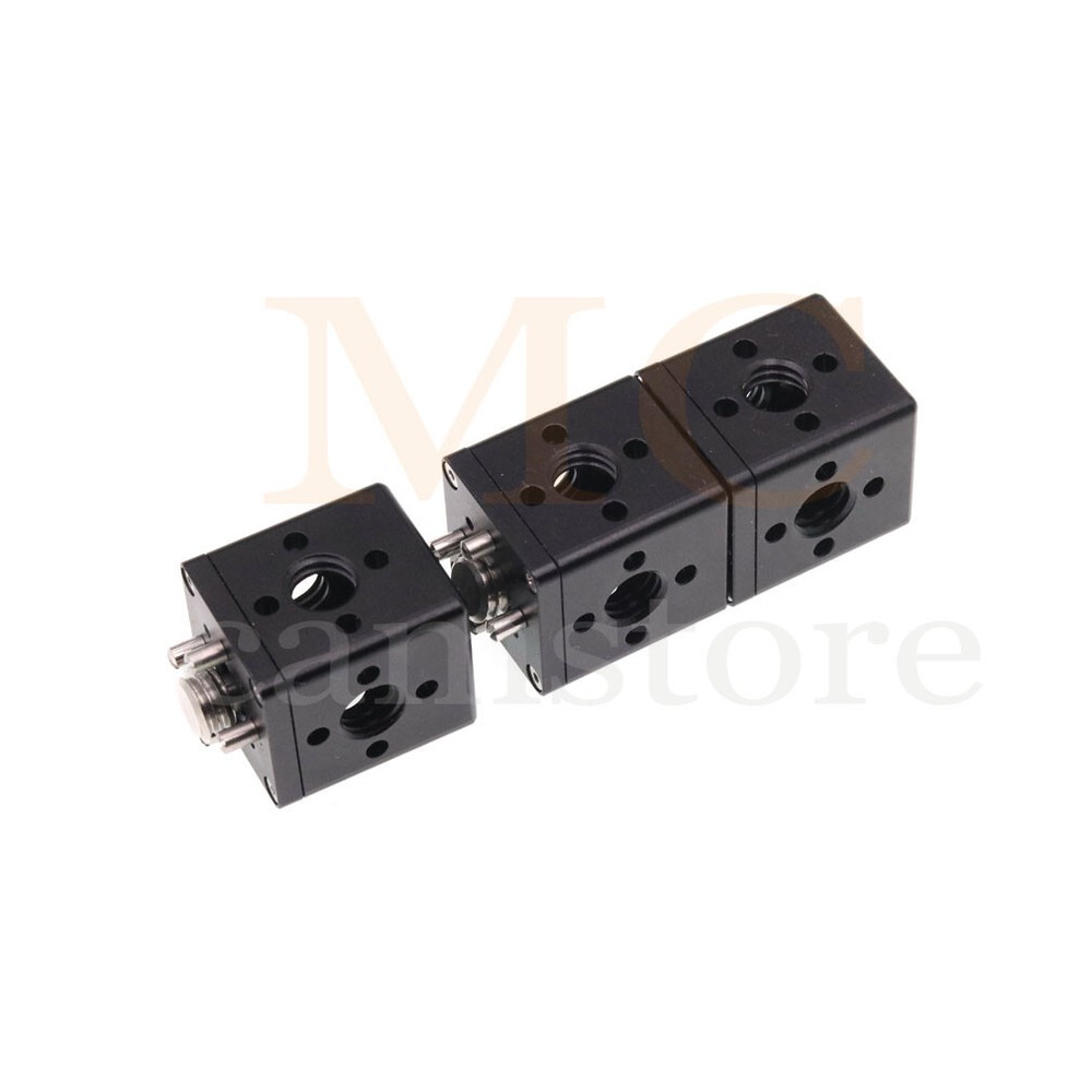 Camera 3/8 screw extension side panel kit with removable square extension handle