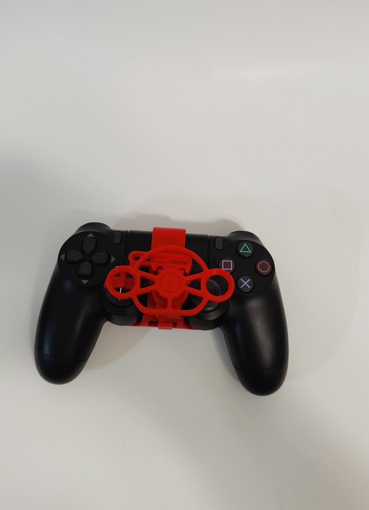 3D Printed PS4 Controller Mini Steering Wheel for Racing Driving Game