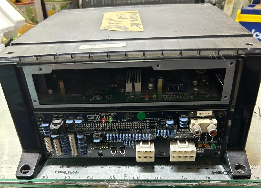 Sega Chihiro system with Maximum Tune 2, missing net card