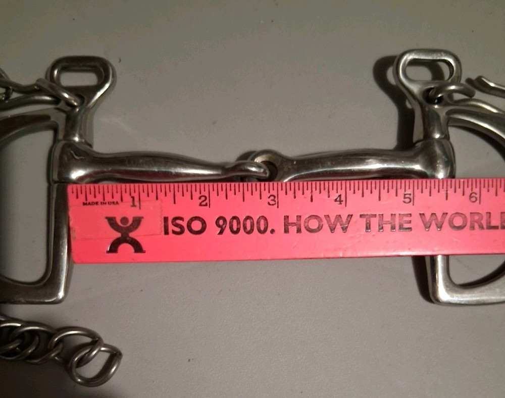 5" Coronet, Uxeter Kimberwick Snaffle Mouthpiece