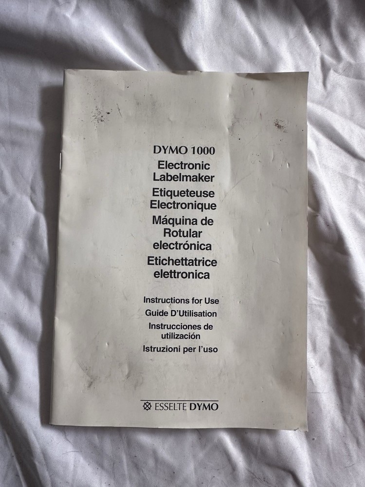 Dymo 1000 Electronic Label Maker