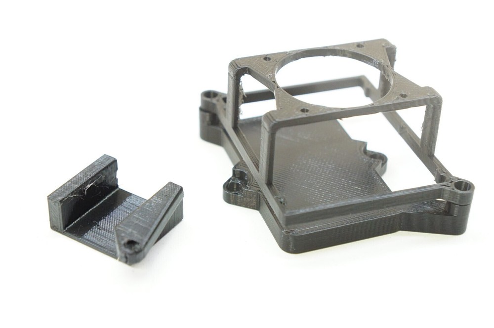 ESC Cage Mount for Castle Sidewinder 4 w/ Switch Mount - For Traxxas Rustler