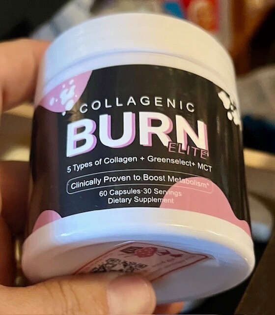 obvi. COLLAGENIC BURN ELITE - Metabolism, Fat Burning & Beauty - 60 Cap - 07/27!