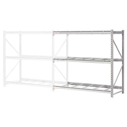 Extra High Capacity Bulk Rack Without Decking Add-On Unit 72"W x 36"D x 96"H