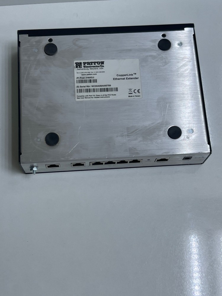 Patton Copperlink 2160/EUI Long Range Ethernet Extender
