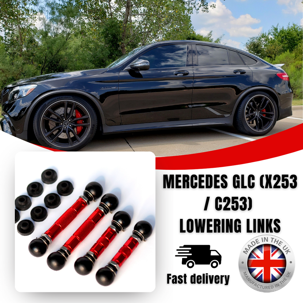 MERCEDES GLC63 EVOLUTION LOWERING LINKS X253/C253 (ADV. PRECISION ADJUSTMENT)