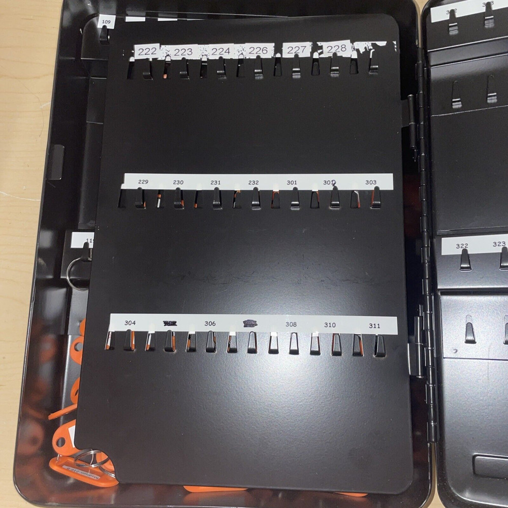 KeyGuard Combination Key Cabinet 122 Key Hooks Used