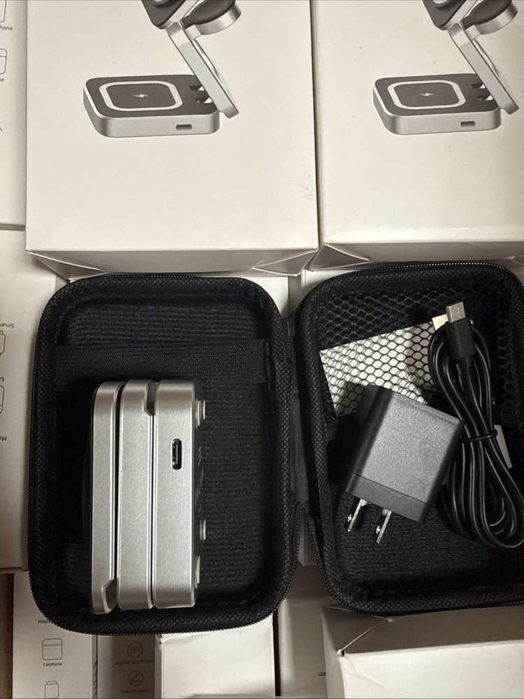 ChargeDeck 3-in-1 Foldable Wireless Station - For Apple & Android