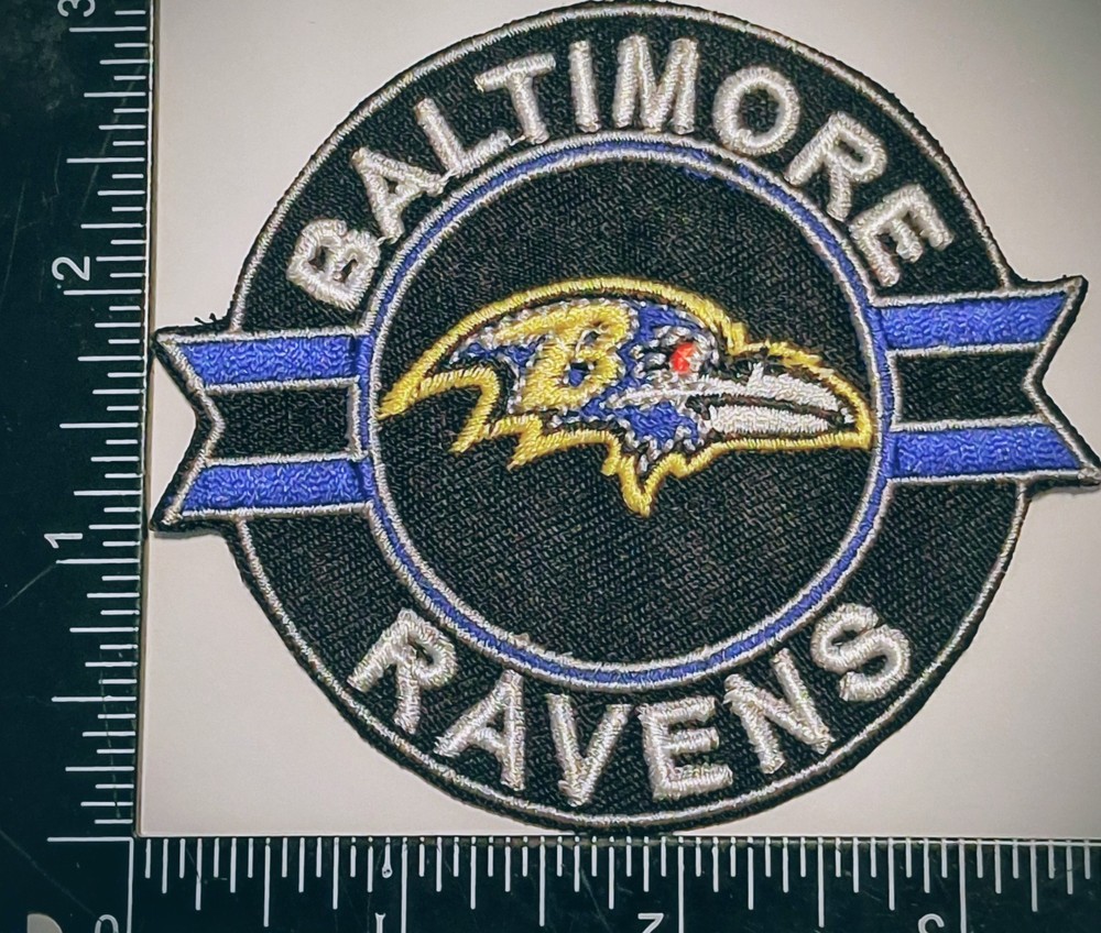 BALTIMORE RAVENS IRON ON PATCH
