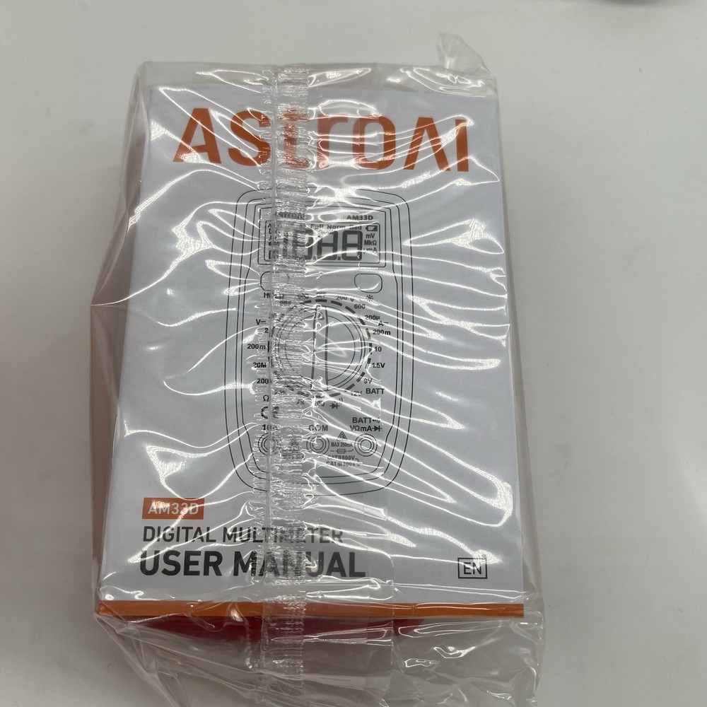 AstroAI AM33D Digital Multimeter 2000 Counts New