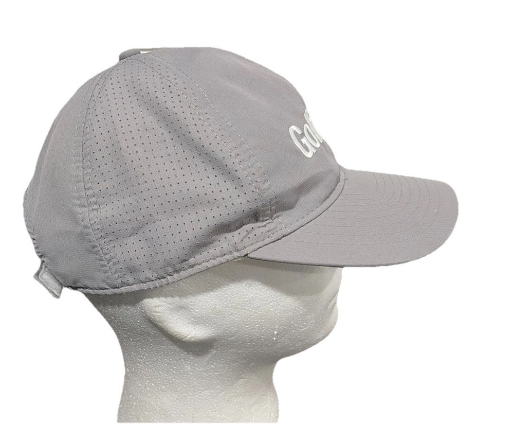 Golf Pride Hat Cap Gray #1 Grip On Tour Cap Strapback