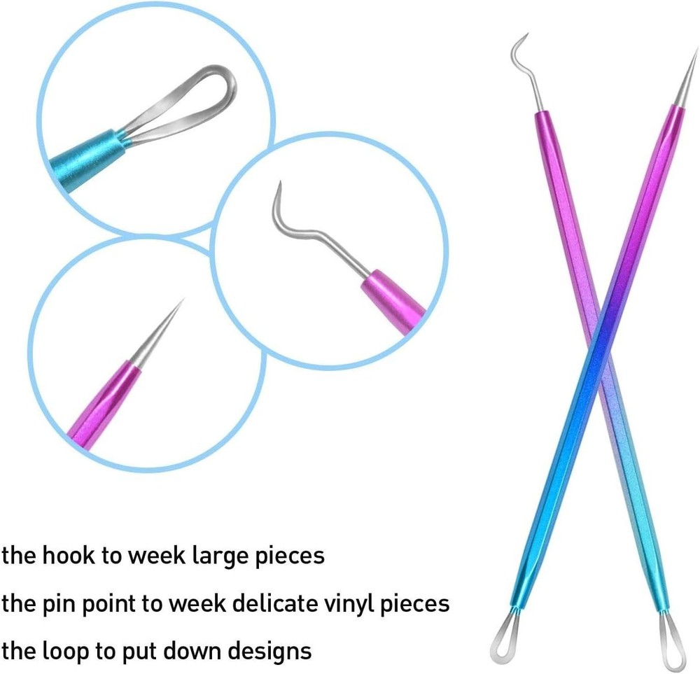 Craft Weeding Tool Set for Adhesive Vinyl HTV 3pcs/Pack