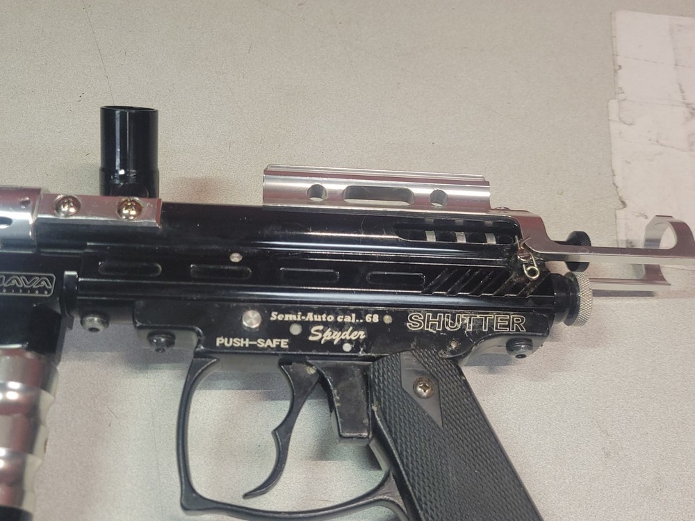 Spyder Paintball Gun Java Edition Semi-Auto .68 Cal Shutter
