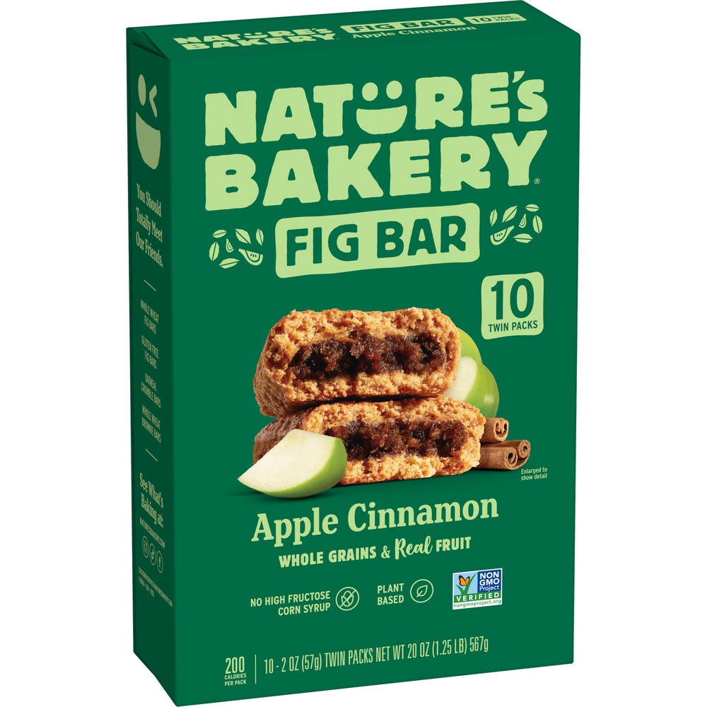 Apple Cinnamon Fig Bars Snack