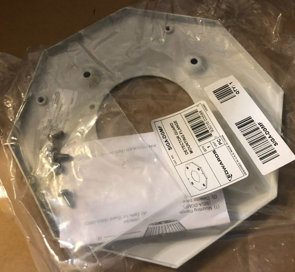 Edwards EST SIGA-DGMF DECTECTOR GUARD MOUNTING FLANGE