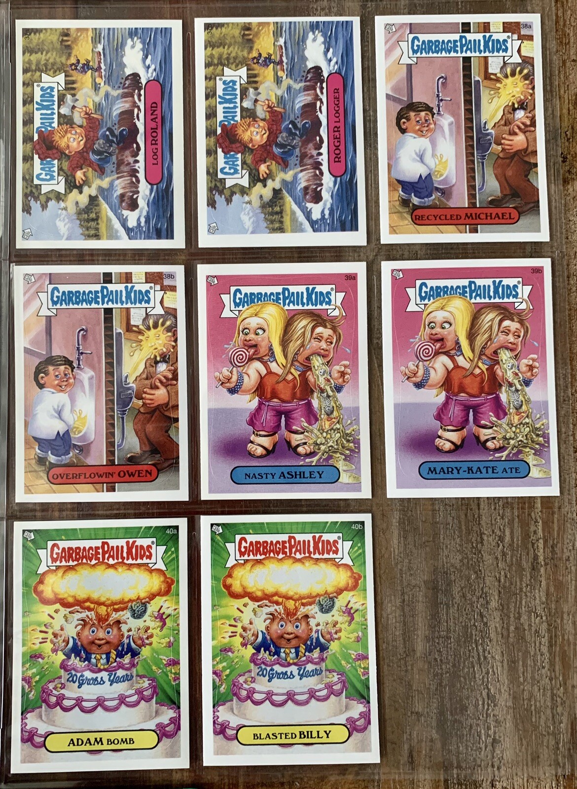 2005 TOPPS GARBAGE PAIL KIDS ANS4 ALL NEW SERIES 4 BASE 80 CARD SET WITH BINDER!