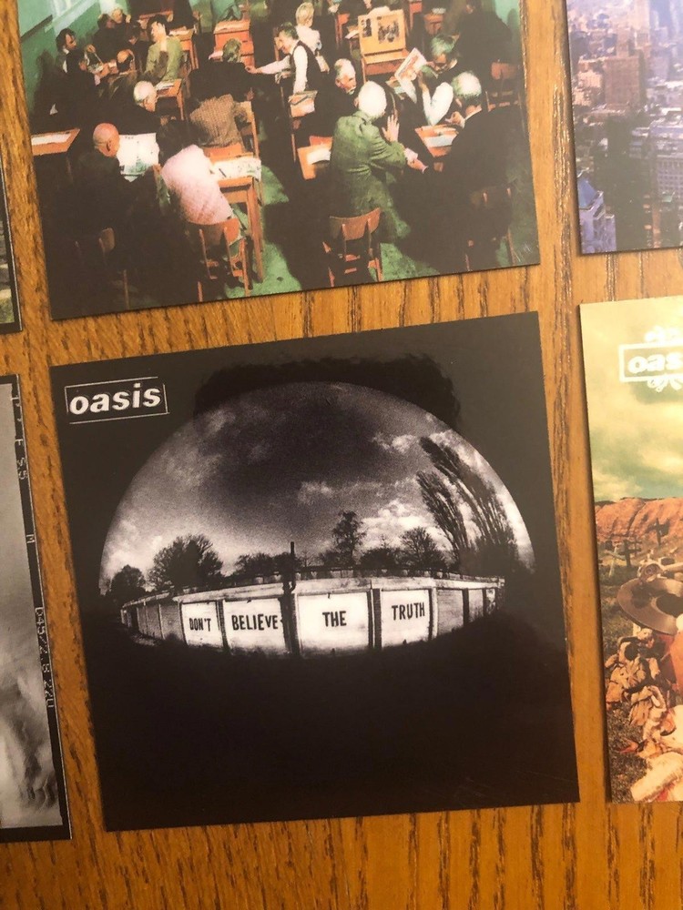 Oasis fridge magnets