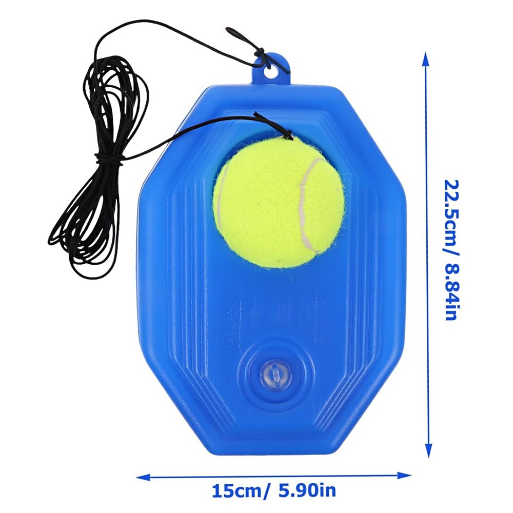 Advanced Robust Easy to Use Tennis Rebound Training Base Device with String Ball