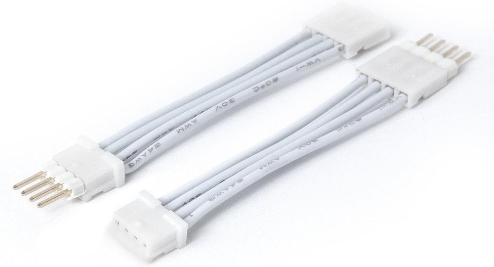 Controller to 4-Pin Adapter for Philips Hue Gradient Lightstrip 2 Pack, White