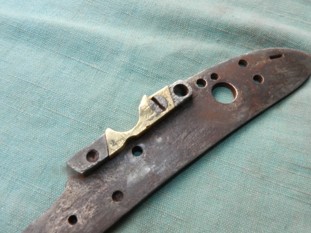 Harpers Ferry 1820 converted percussion lock plate