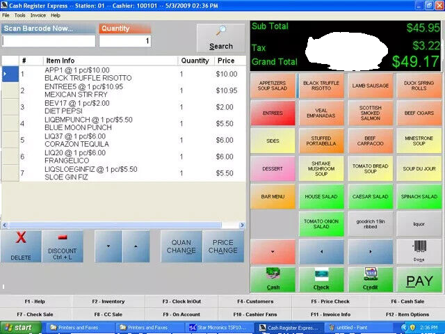 Pcamerica Cash Register Express PRO