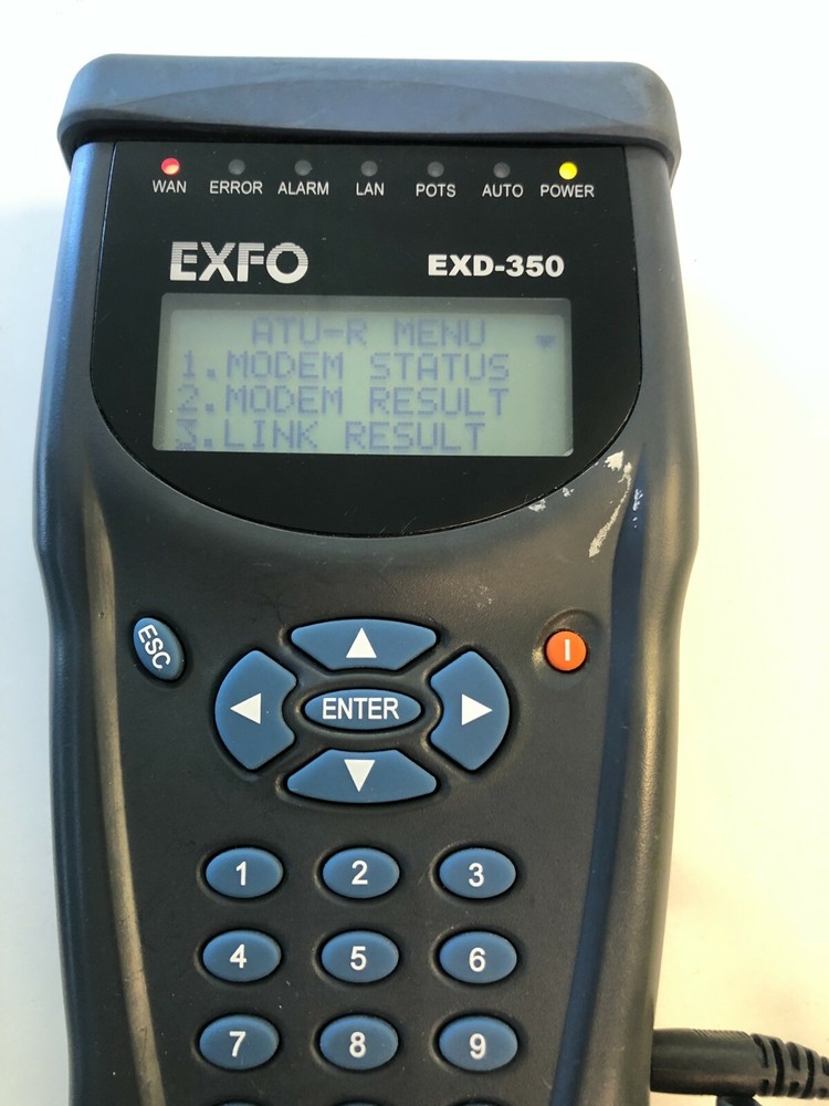 EXFO EXD-350 Advance ADSL2+ Tester