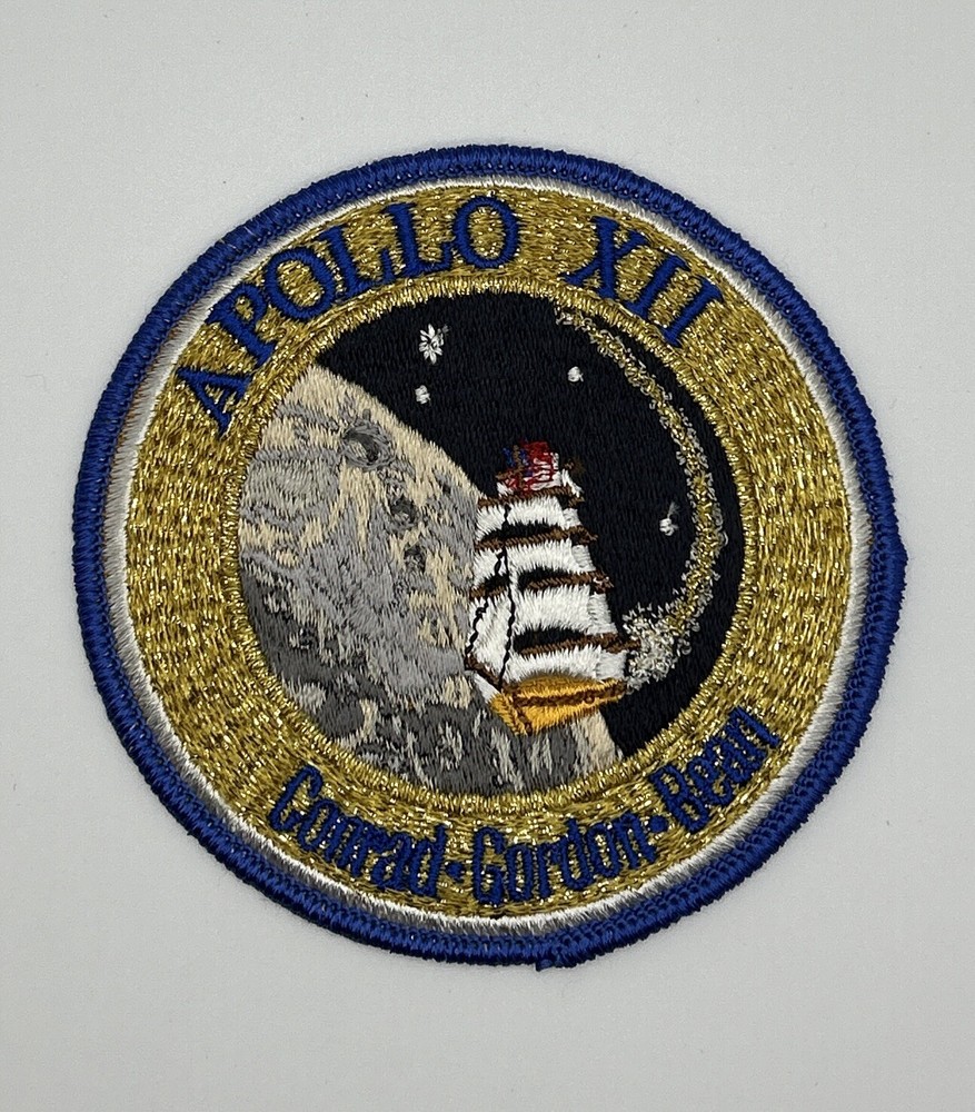 NASA Apollo XII Embroidered Patch P263D2