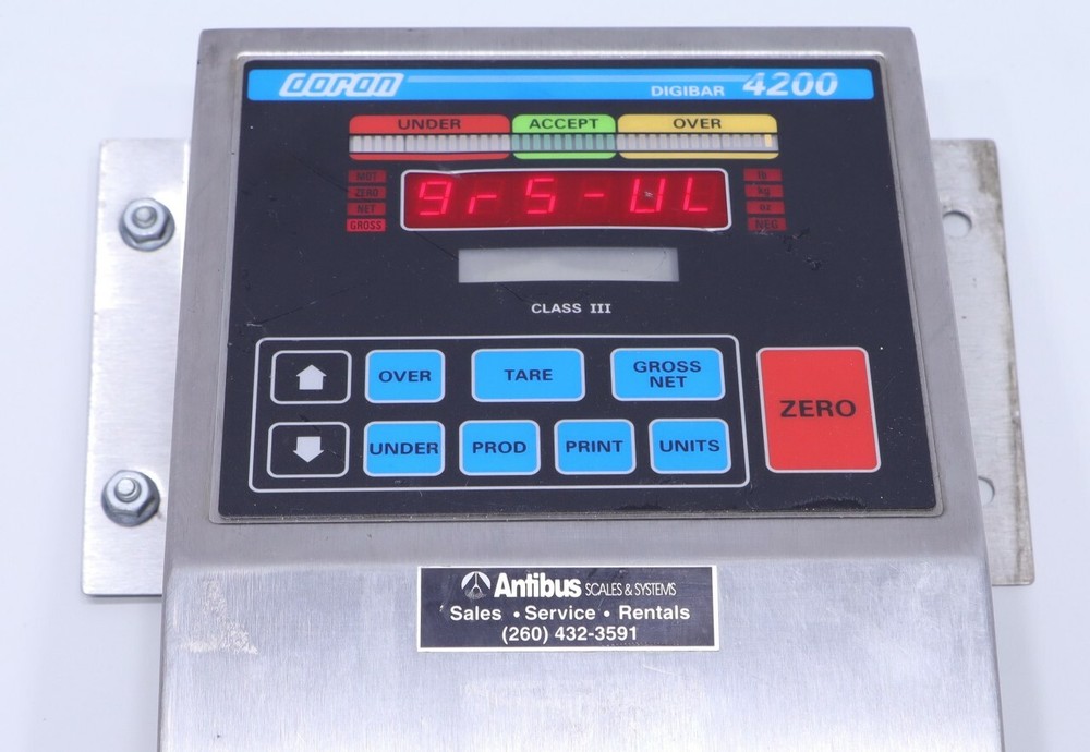 DORAN SCALES DIGIBAR 4200 CONTROLLER