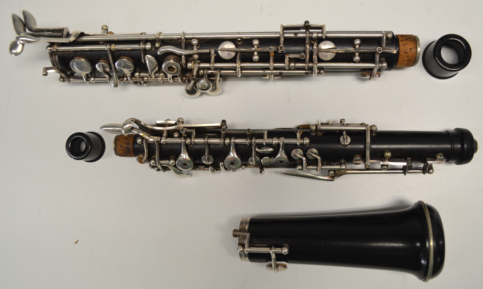 GORDET PARIS FULL SYSTEM OBOE, INCLUDES LEFT HAND F KEY, GRENADILLA WOOD BODY