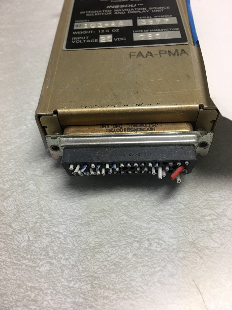 MSI Avionics Integrated Navigation Source Selector and Display Unit