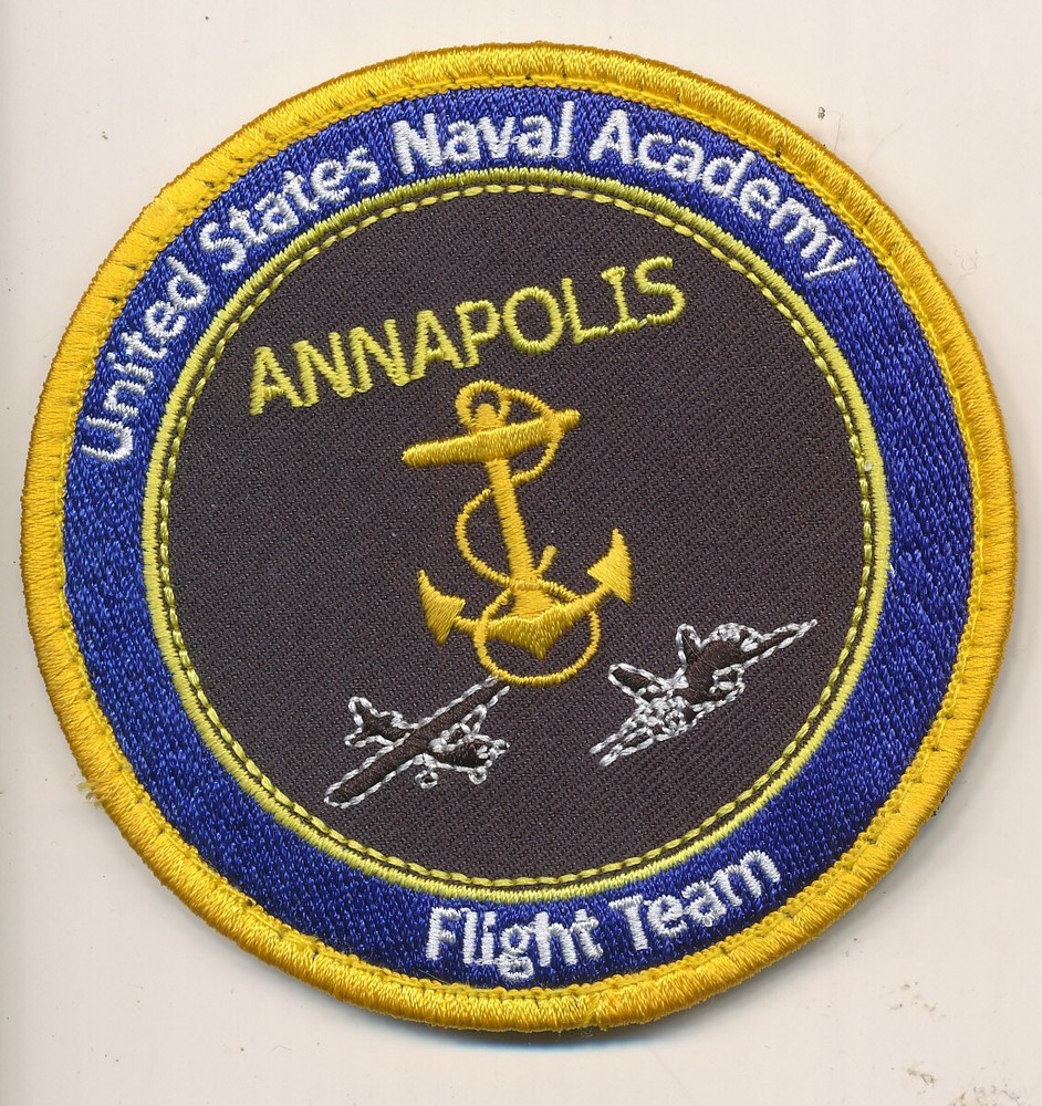 United States Naval Academy Flight Team patch Annapolis patch USN US Navy