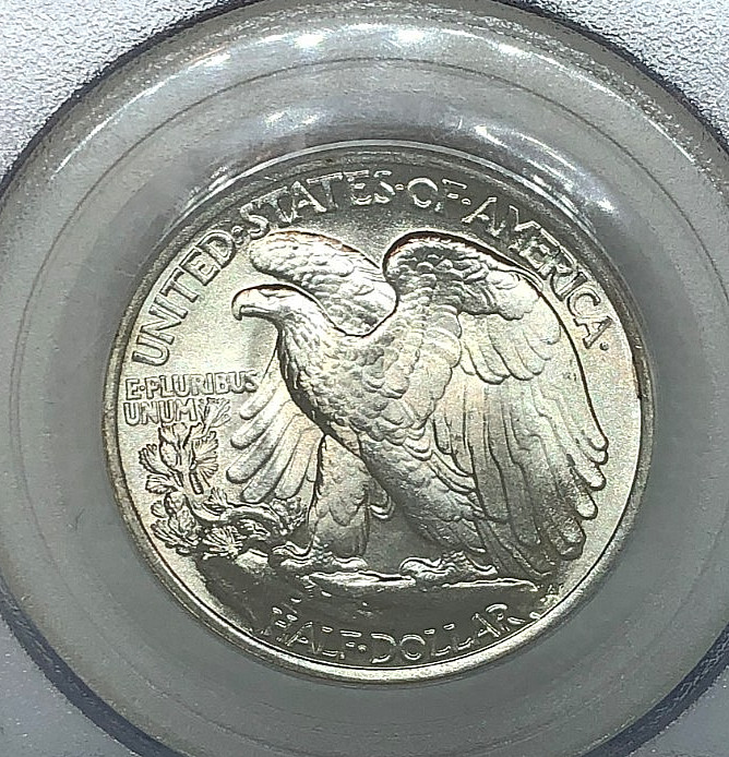1939 Walking Liberty Half Dollar PCGS MS66