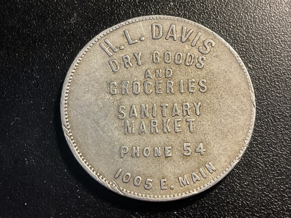 H. L. Davis,  Marion , Illinois Good For Trade Token