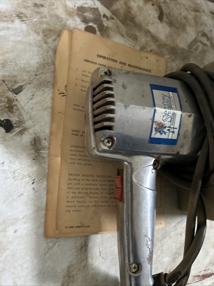 Sentry Orbital Sander model 7180 Type 1