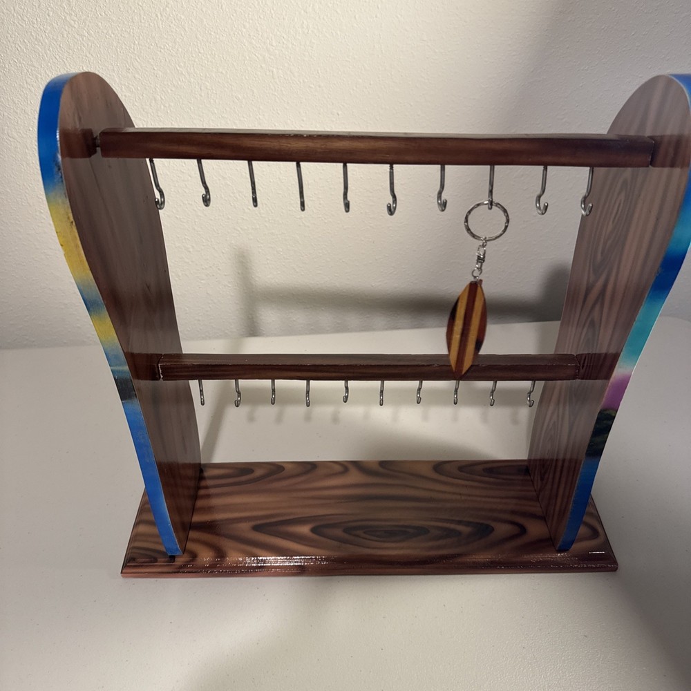 Counter Display Rack/Stand (FLIPFLOPS/BEACH THEME) for Key Chains ETC