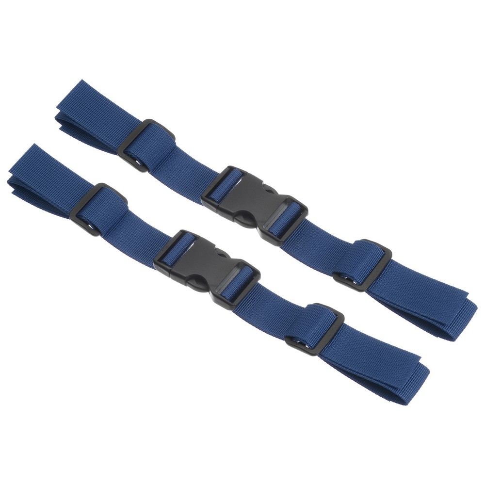 Backpack Chest Strap, 2 Pcs Strap with Quick-Release Buckle, Dark Blue